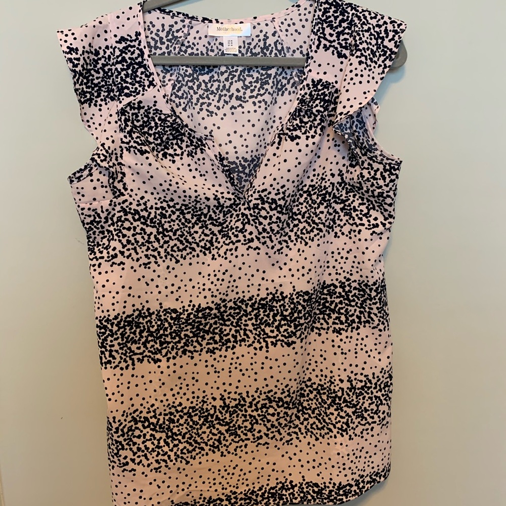 Maternity Blouse from Motherhood Maternity. Size M